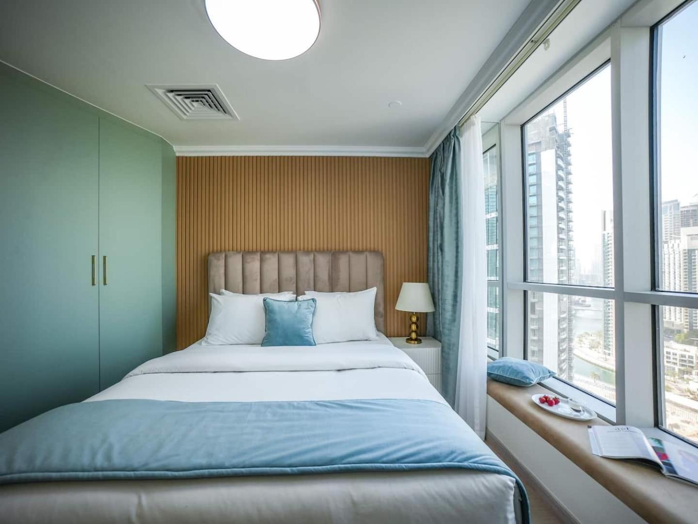 Deluxe 3 Bedroom With Marina & Sea View Dubai Exterior foto